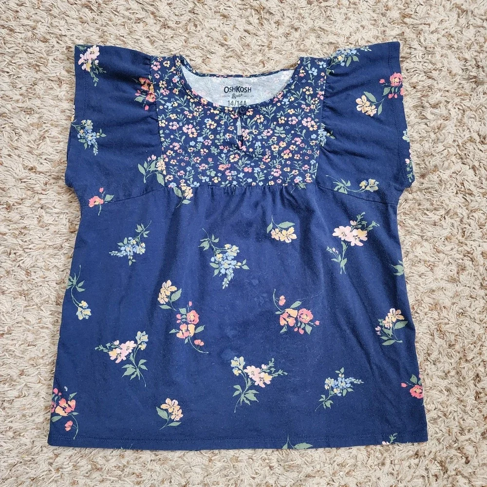 OshKosh B'Gosh Girl Sz 14 14A Lot of 7 Romper,‎ Tops, Sweater